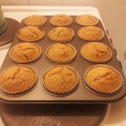 Carrot muffins no icing